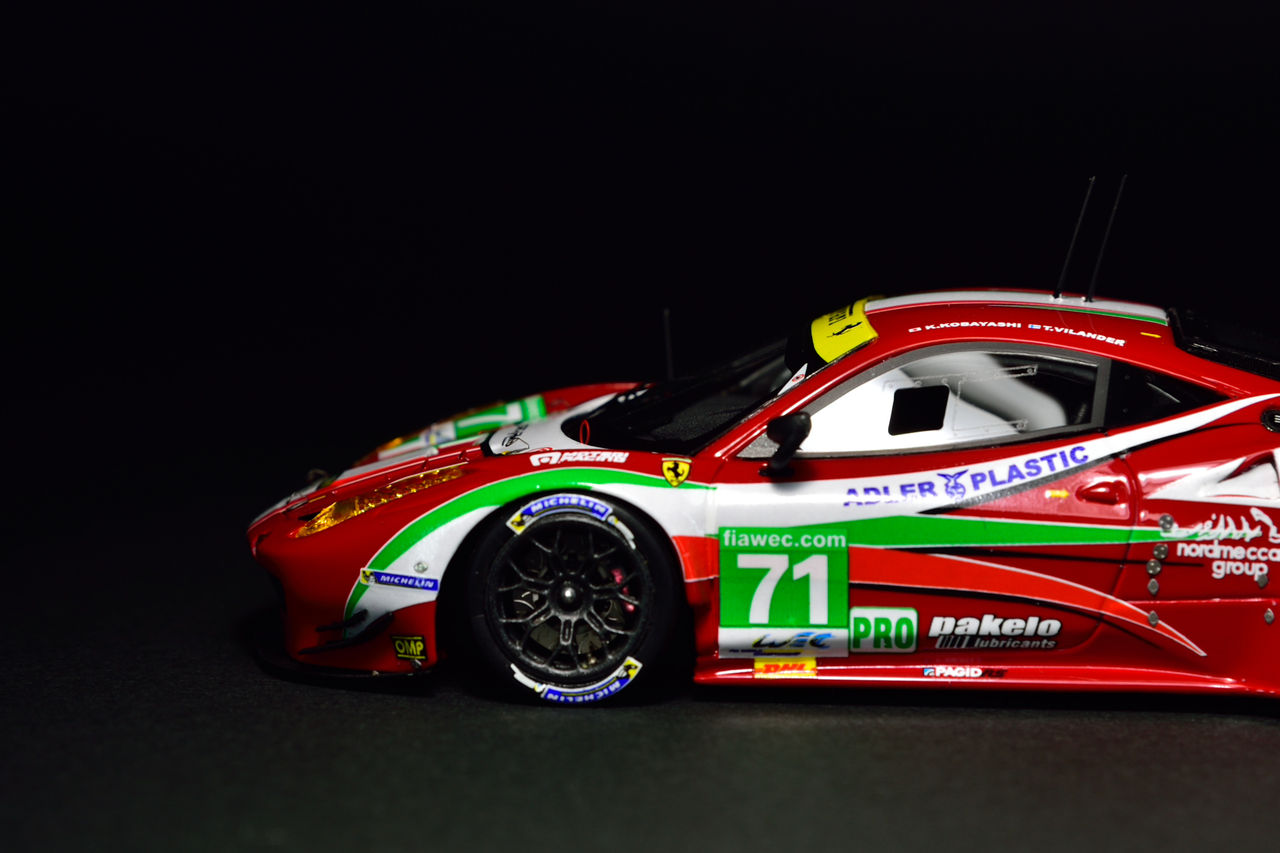 BBR Models 1:43 Ferrari 458 Italia GT2 GTE Pro #71 24h