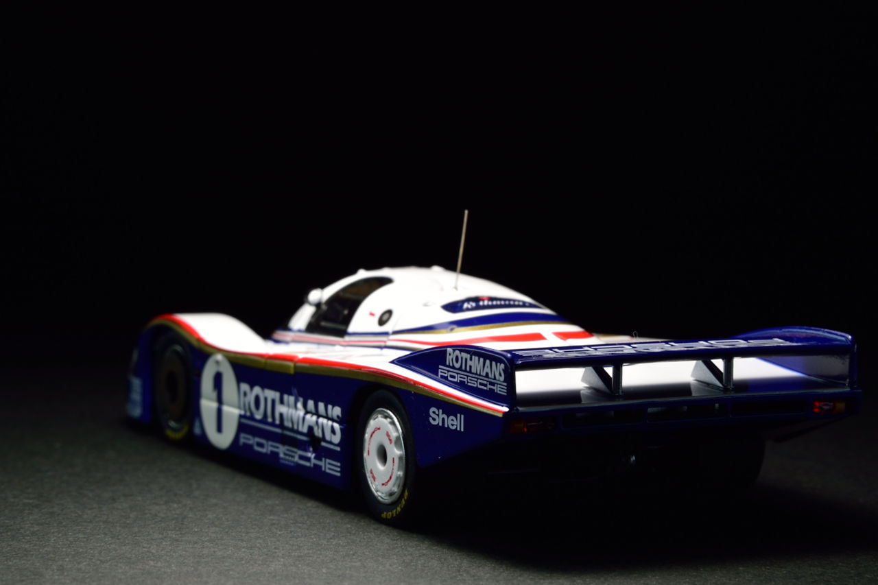 HPI 1/43 Porsche 956 LH ROTHMANS 1982 Le Mans Winner : POKER HPI 1/43 Porsche 956 LH ROTHMANS 1982 Le Mans Winner : POKER