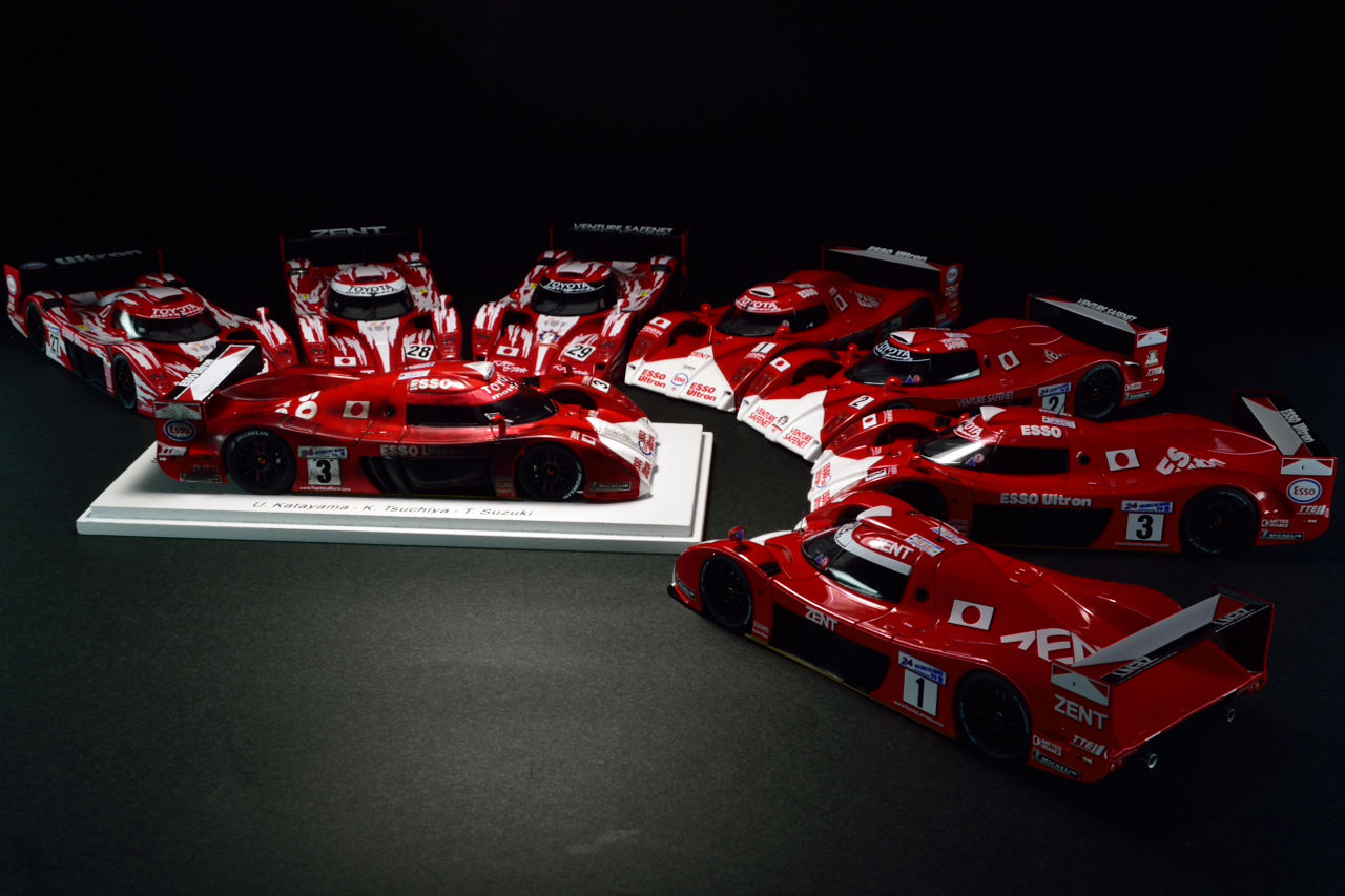 hpi & Spark 1/43 TOYOTA TS020 GT-One 1998、1999 Set : POKER hpi & Spark 1/43 TOYOTA TS020 GT-One 1998、1999 Set : POKER