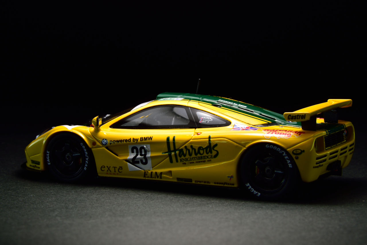 SPARK 1/43 Harrods McLaren F1 GTR Le Mans 1996 : POKER FACE 4 ReLoad