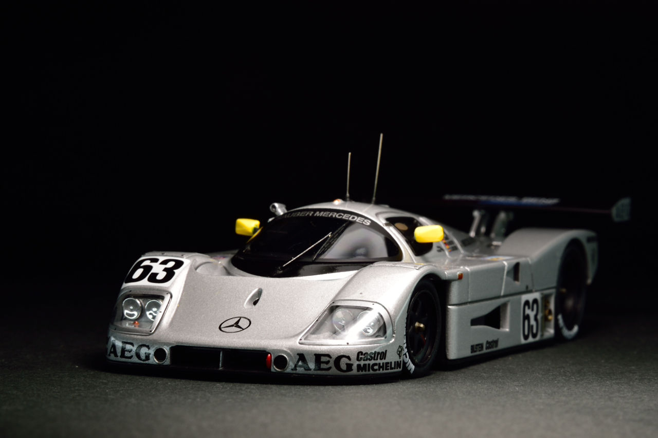 1円～ hpi-racing 1/43 Sauber Mercedes C9 テストカー / ミニカー hpi