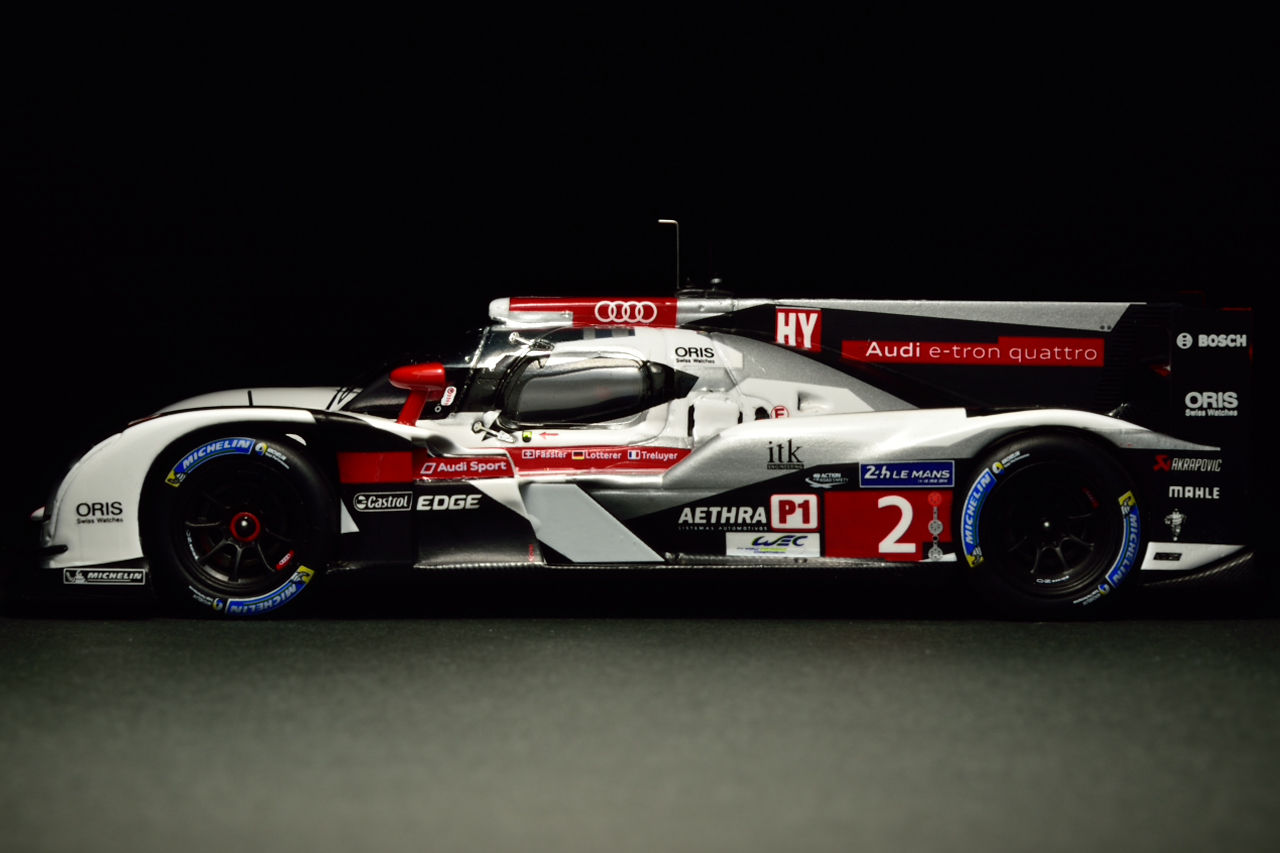 Spark 1/43 Audi R18 e-tron quattro LM 2014 : POKER FACE 4 ReLoad Spark 1/43 Audi R18 e-tron quattro LM 2014 : POKER FACE 4 ReLoad
