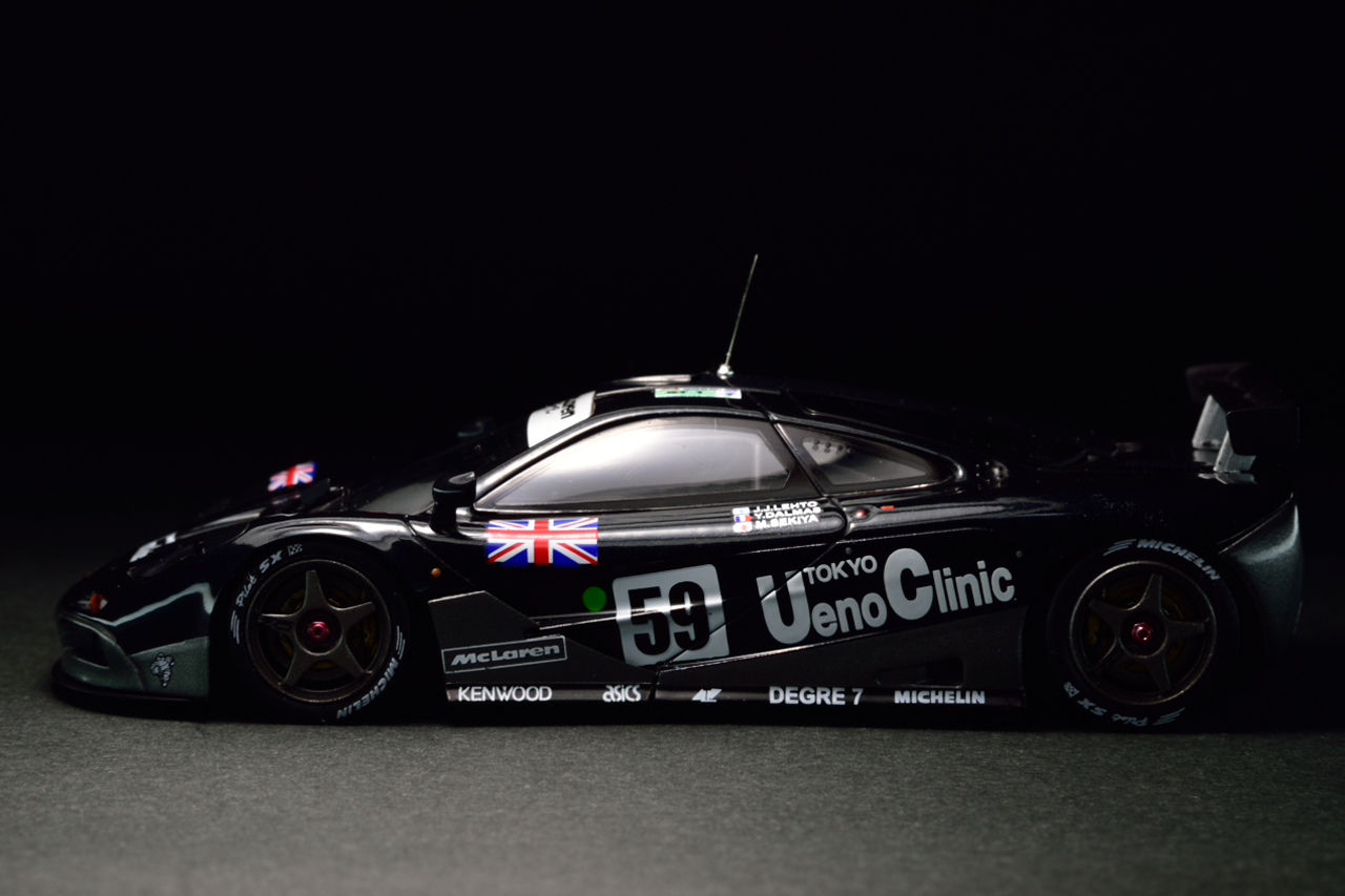 hpi 1/43 McLaren F1 GTR 1995 Le Mans Winner : POKER FACE 4