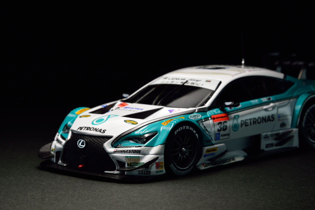 EBBRO 1/43 KeePer TOM'S RC-F SUPER GT 2014 : POKER FACE 4 ReLoad