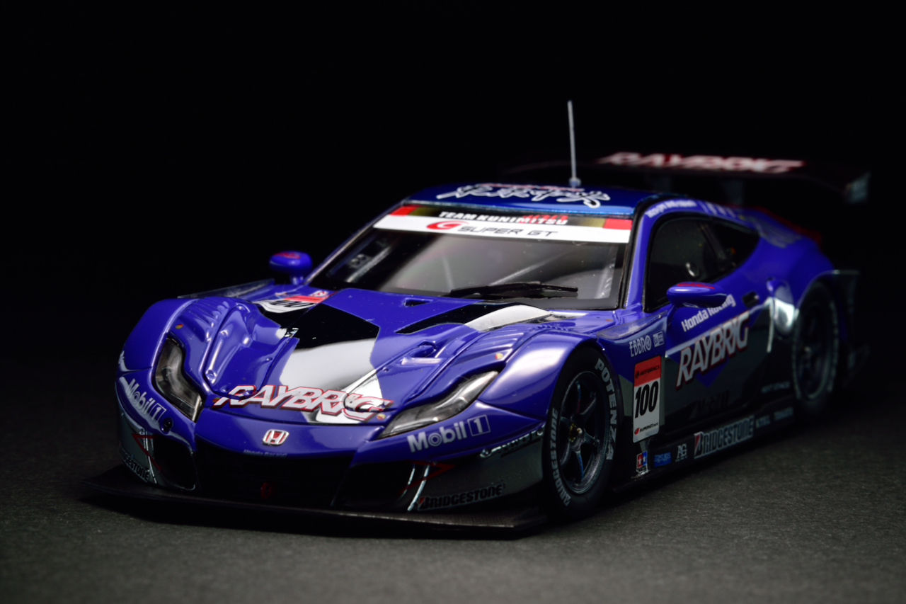 EBBRO 1/43 RAYBRIG HSV-010 GT 2010 : POKER FACE 4 ReLoad