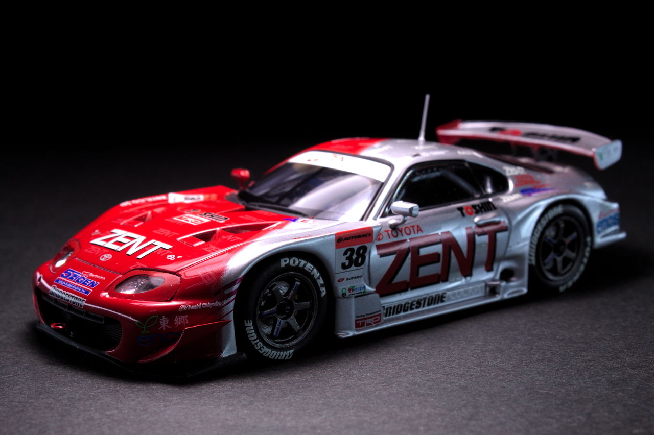EBBRO 1/43 ZENT cermo Supra 2005 : POKER FACE 4 ReLoad