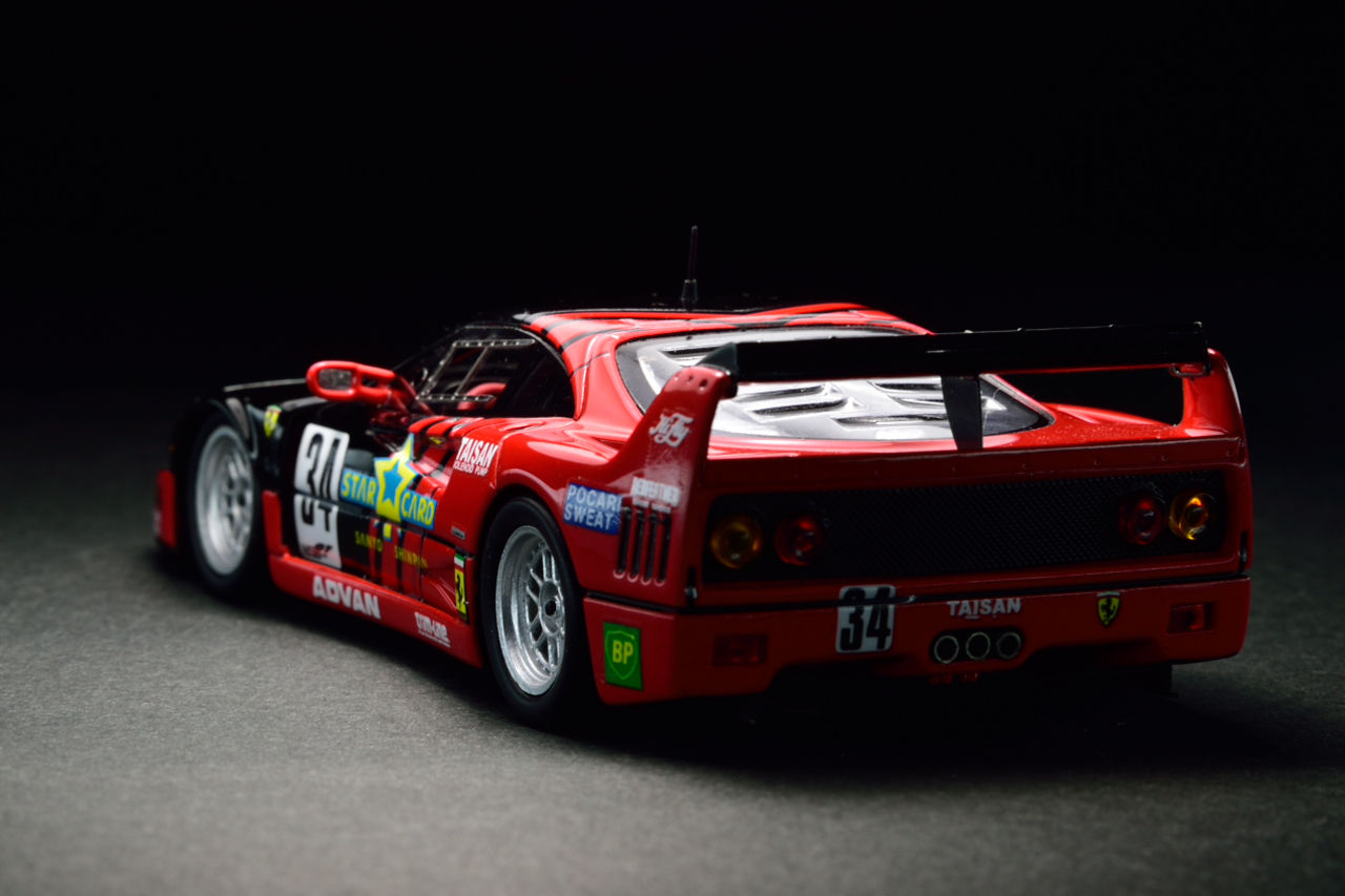 RedLine 1/43 TAISAN Star☆Card ADVAN Ferrari F40 JGTC 1995
