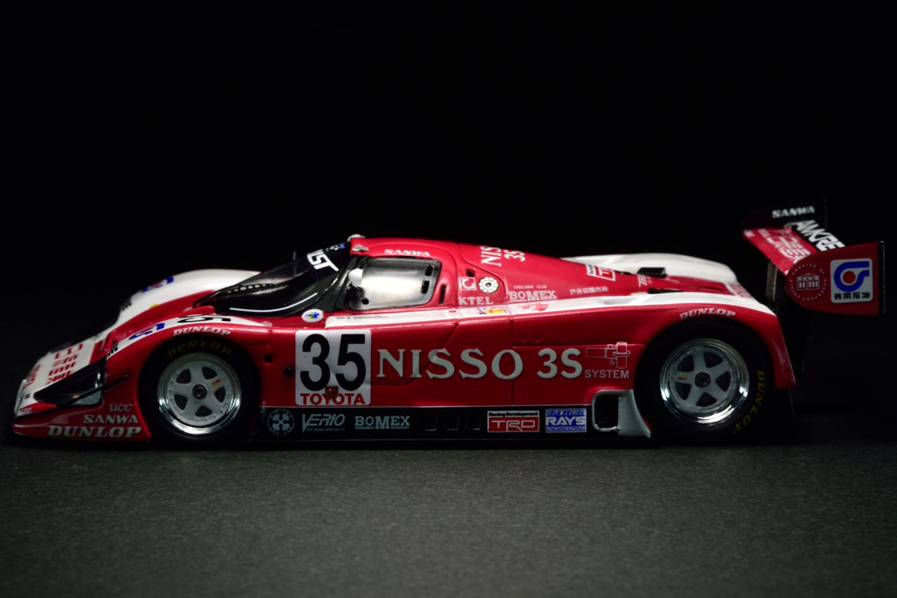 SPARK 1/43 TOYOTA 92C-V 1992 Le Mans : POKER FACE 4 ReLoad