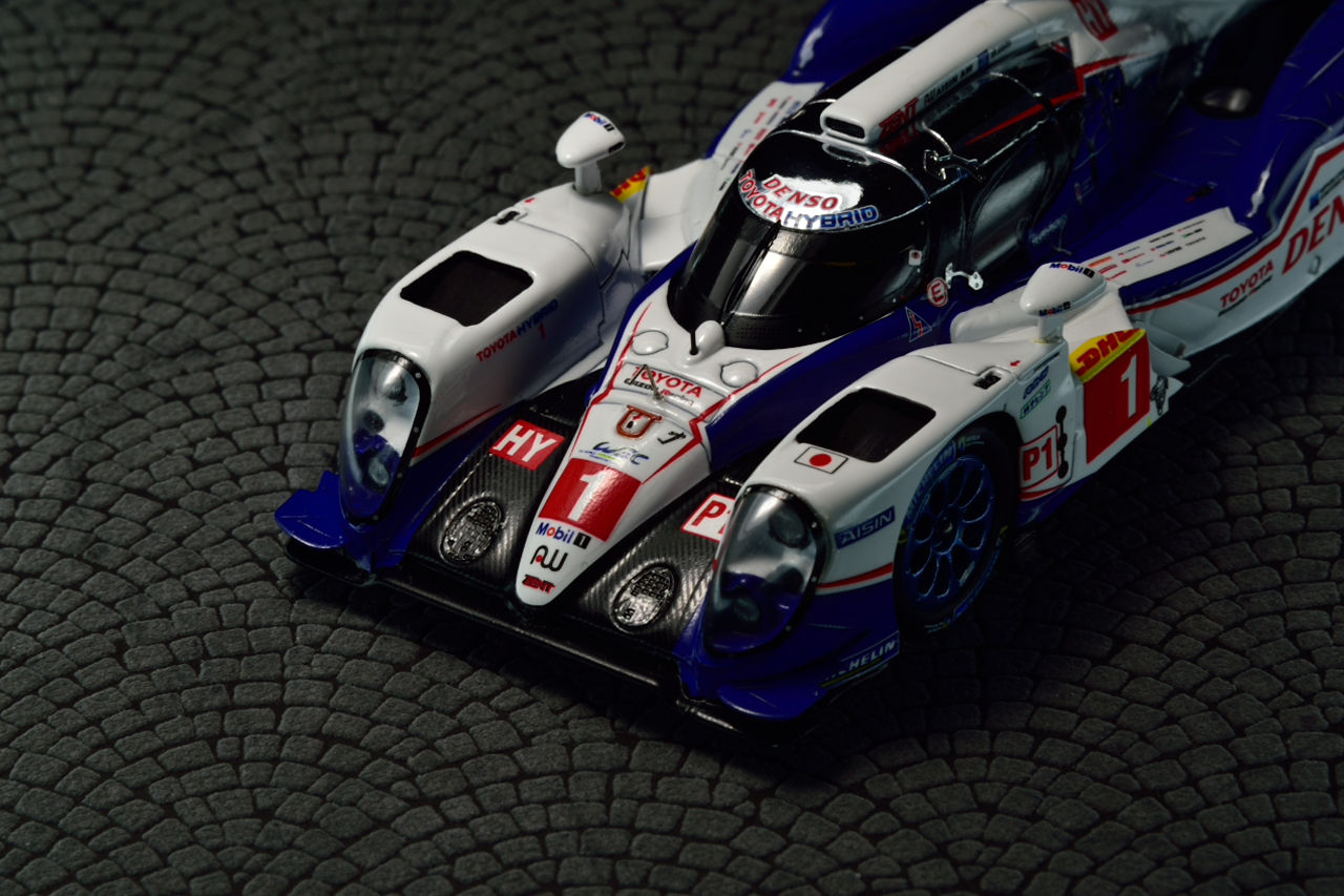 トヨタ別注 SPARK 1/43 TOYOTA TS040 HYBRID LM 2015 ② : POKER FACE