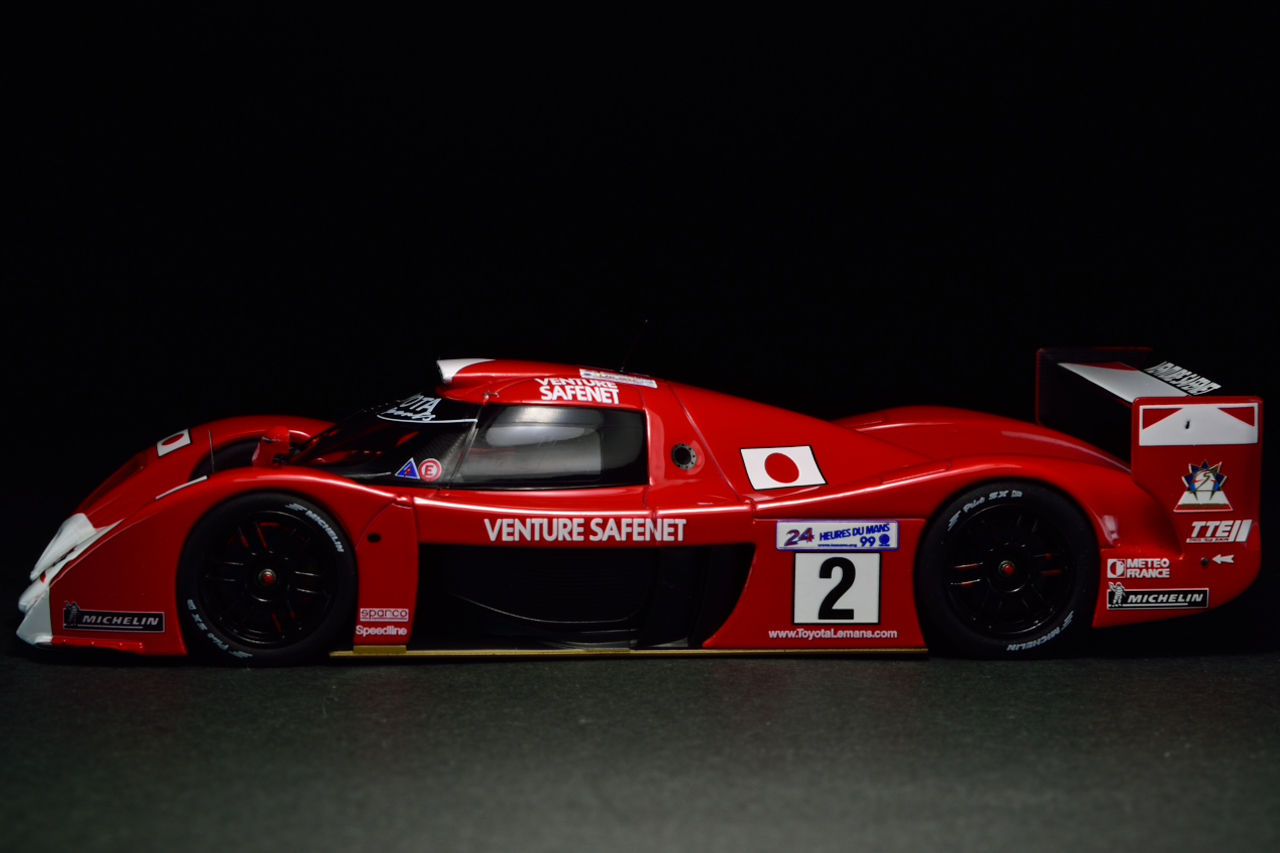 hpi & Spark 1/43 TOYOTA TS020 GT-One 1998、1999 Set : POKER