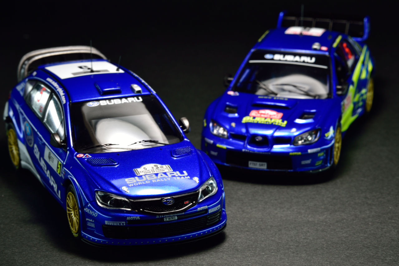 IXO 1/43 SUBARU IMPREZA WRC 2008 ② : POKER FACE 4 ReLoad