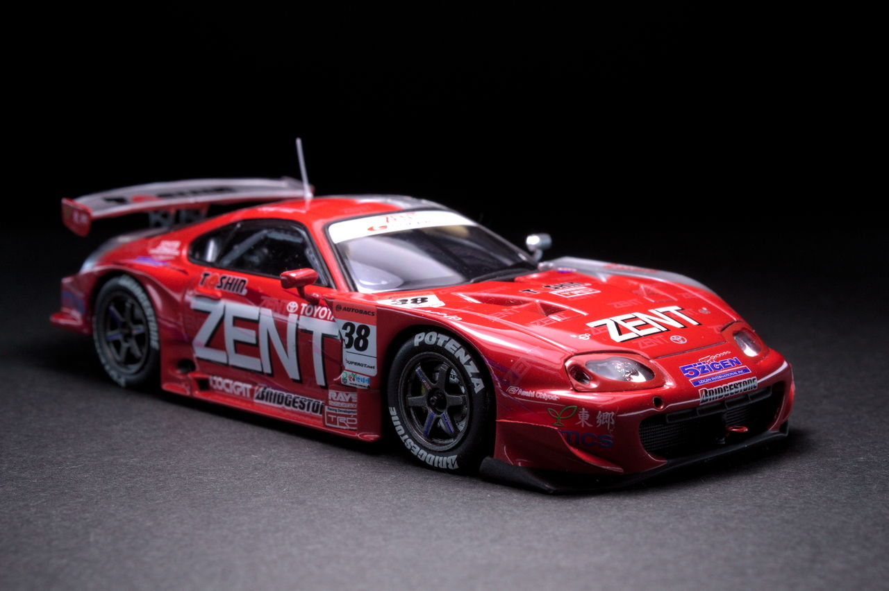 EBBRO 1/43 ZENT cermo Supra 2005 : POKER FACE 4 ReLoad