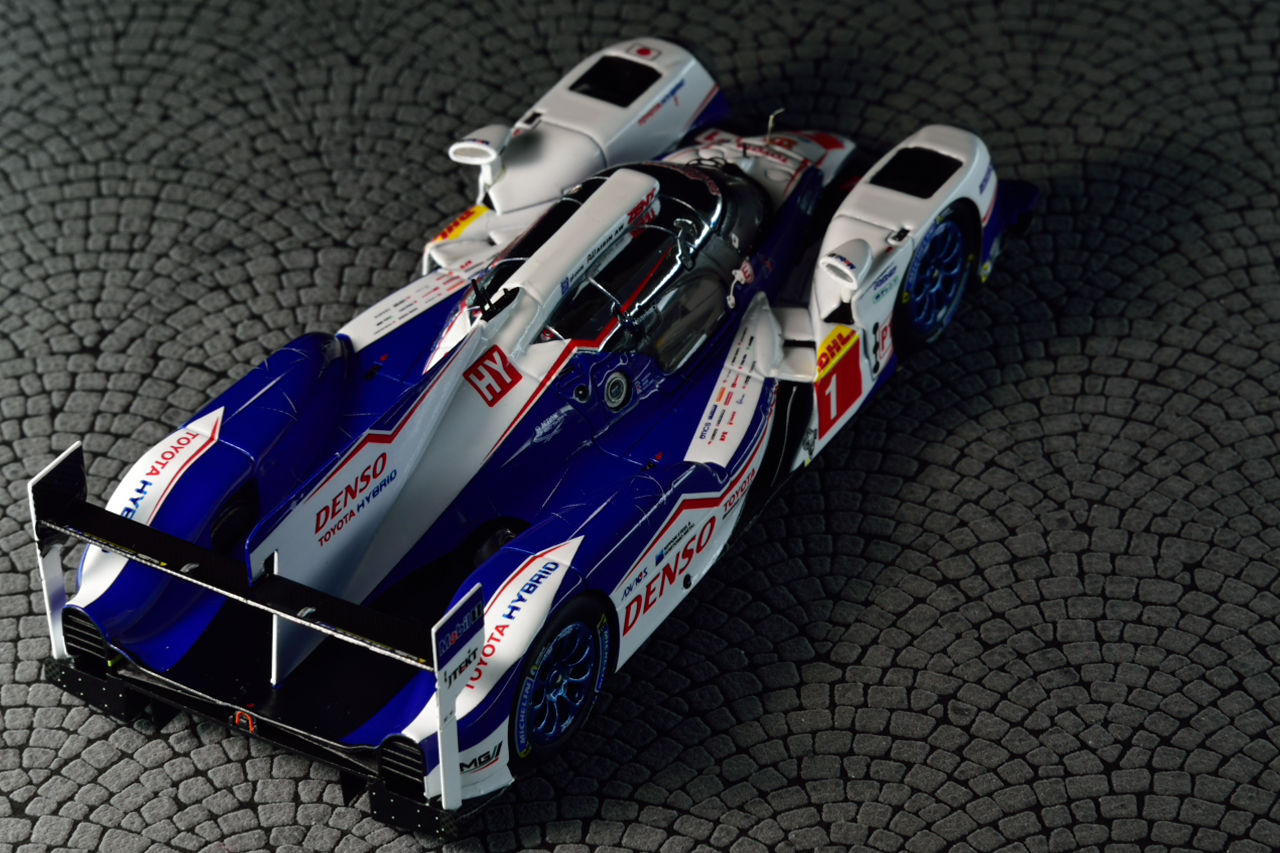 トヨタ別注 SPARK 1/43 TOYOTA TS040 HYBRID LM 2015 ② : POKER FACE