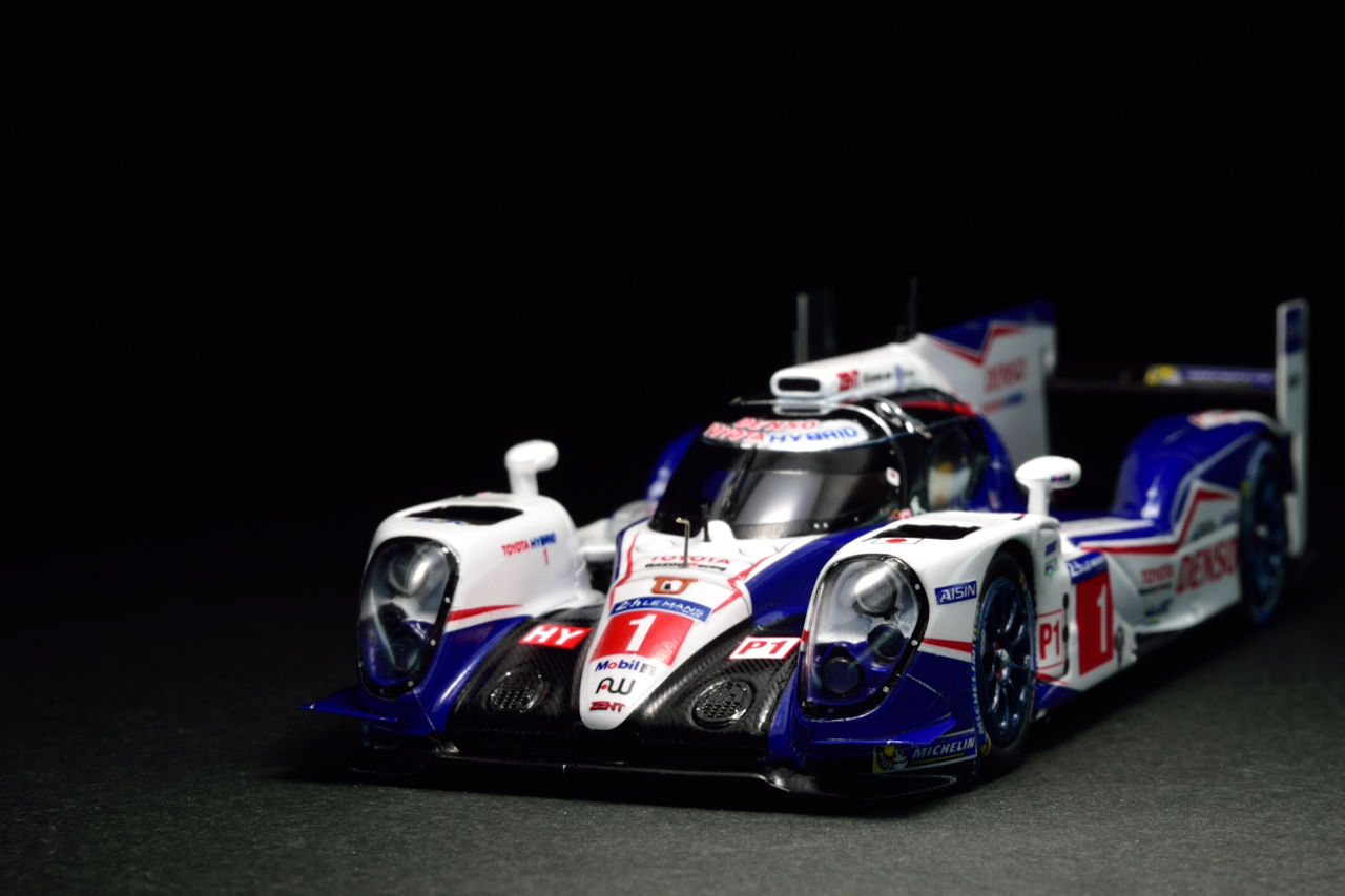 SPARK 1/43 TOYOTA TS040 Hybrid #1 LM 2015 : POKER FACE 4 ReLoad