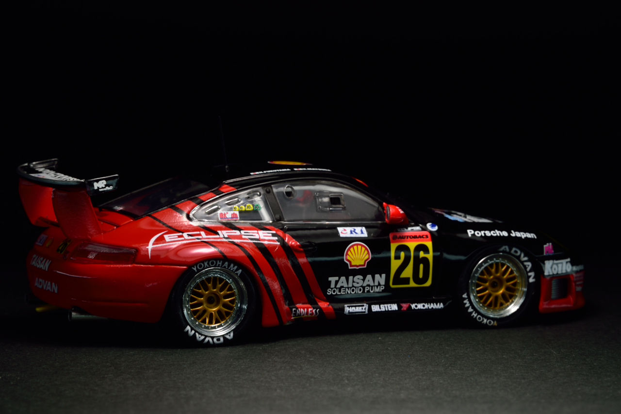 EBBRO 1/43 SHELL TAISAN ADVAN GT3R JGTC 2000 : POKER FACE 4