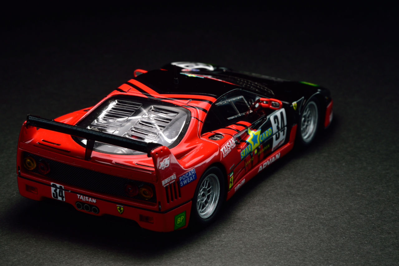 RedLine 1/43 TAISAN Star☆Card ADVAN Ferrari F40 JGTC 1995