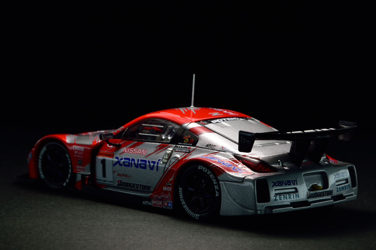EBBROエブロXNAVI NISMO Z Late 2004 JGTC EBBRO XANAVI Nismo Nissan Z JGTC 1:43 JDM Z33 350Z 2004