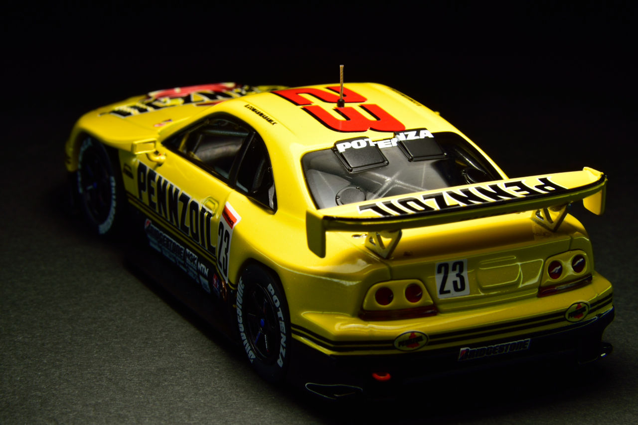 【激安通販 オンラインショップ】日用品 JGTC GT-R NISMO R33 PENNZOIL 1/43 44191 EBBRO 1998 影山 #23 レーシングカー