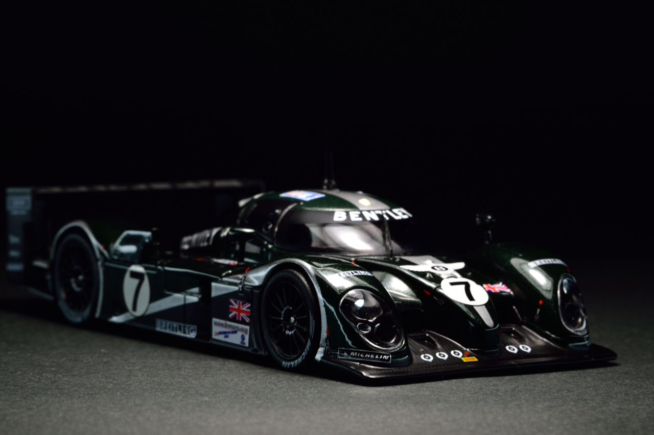 EBBRO 1/43 Apple K-ONE 紫電 SUPER GT300 2010 : POKER FACE 4