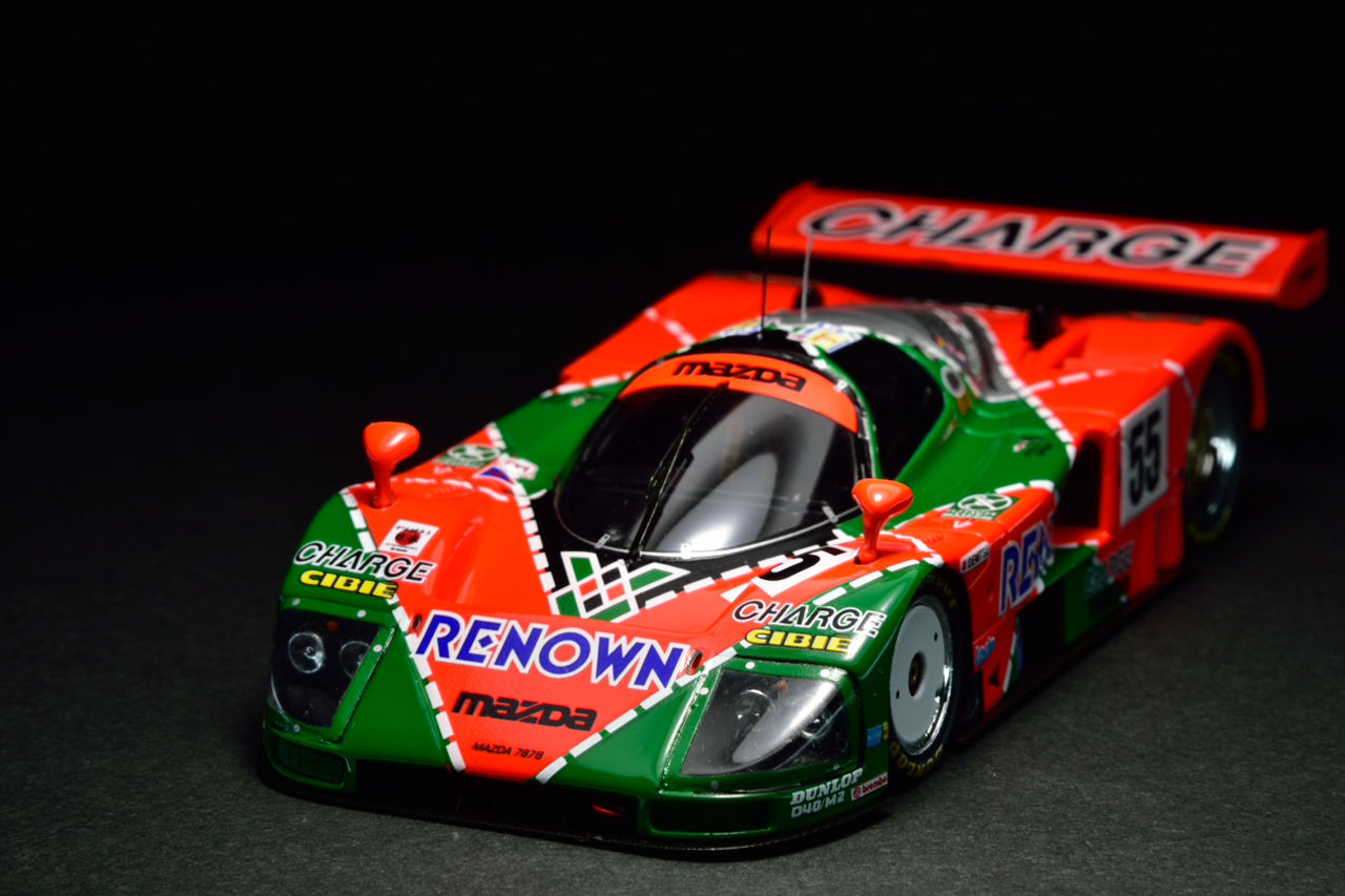 1/43 スケール　MAZDA 787B Spark Gallery マツダ 1/43 スケール MAZDA 787B Spark Gallery マツダ 1/43 スケール MAZDA