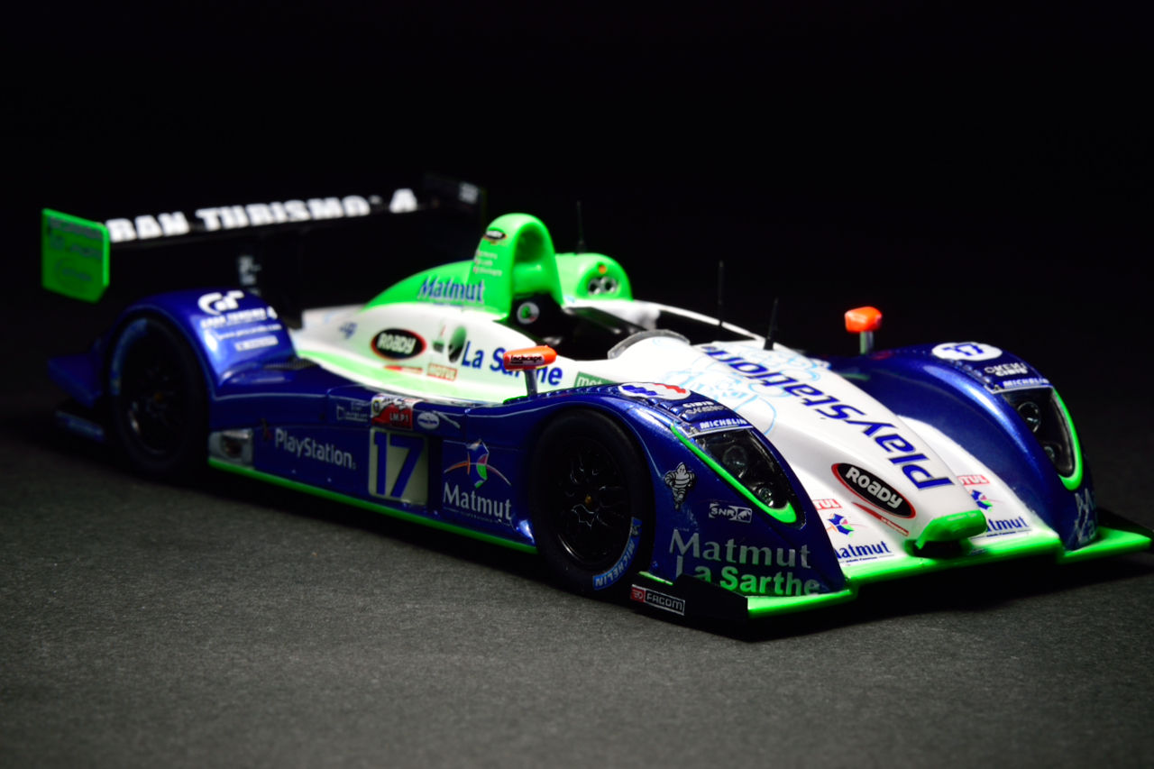 SPARK 1/43 Pescarolo C60-Judd LM 2006 : POKER FACE 4 ReLoad