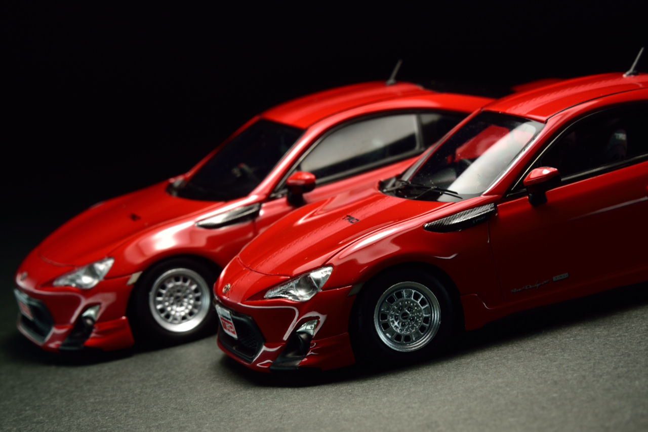 1⁄43 トヨタ 86 TRD カスタマイズコンセプト クリスタルブラックシリカ 