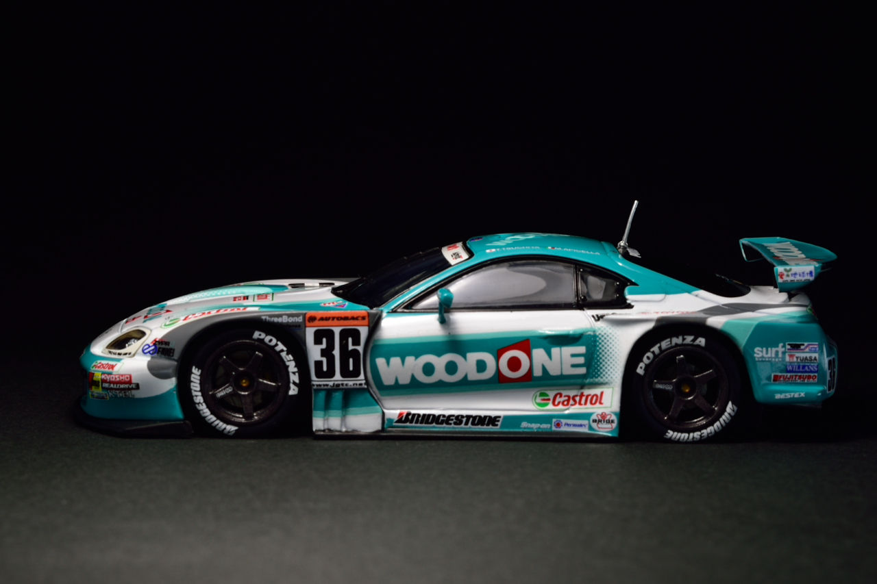 【絶版品】京商 Mini-z WOODONE TOM'S SUPRA 2004 KYOSHO MINI-Z オートスケールコレクション ウッドワン トムス