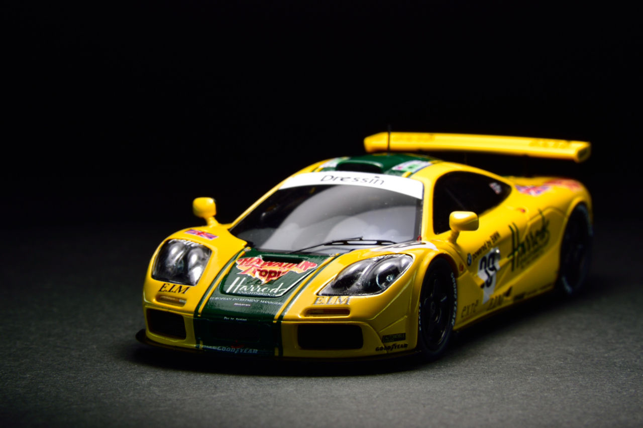 SPARK 1/43 Harrods McLaren F1 GTR Le Mans 1996 : POKER FACE