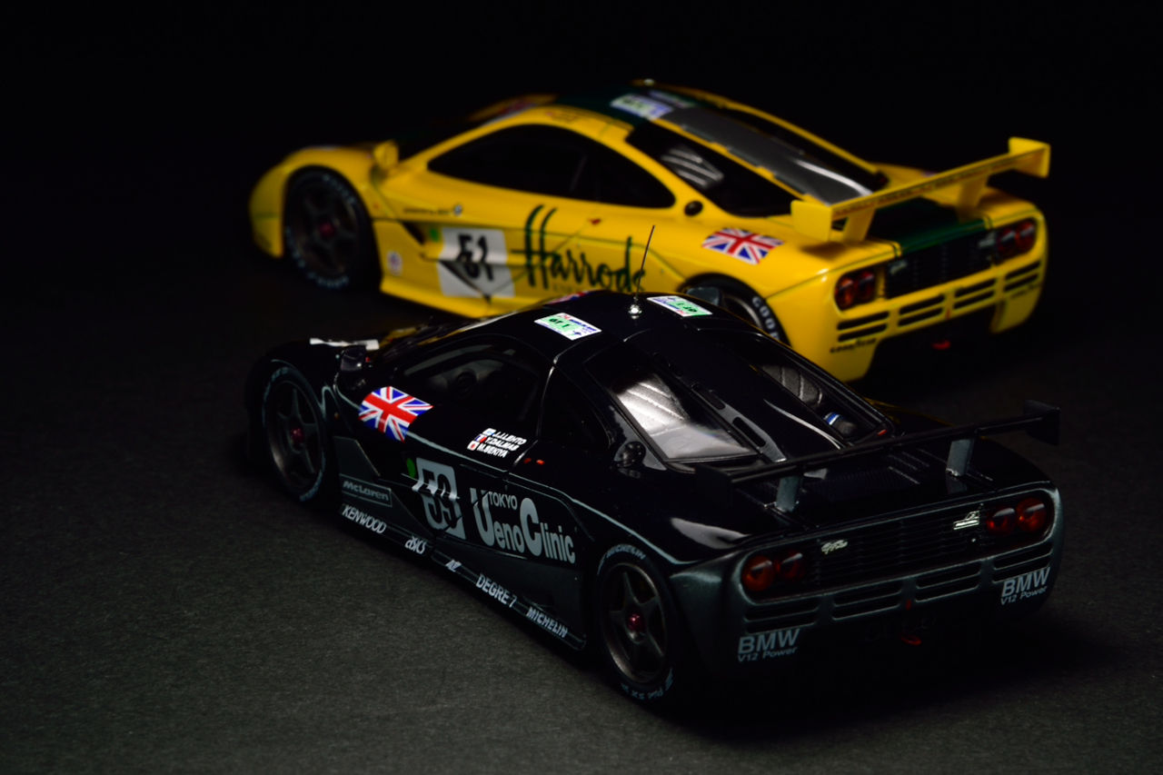 hpi 1/43 McLaren F1 GTR 1995 Le Mans Winner : POKER FACE 4