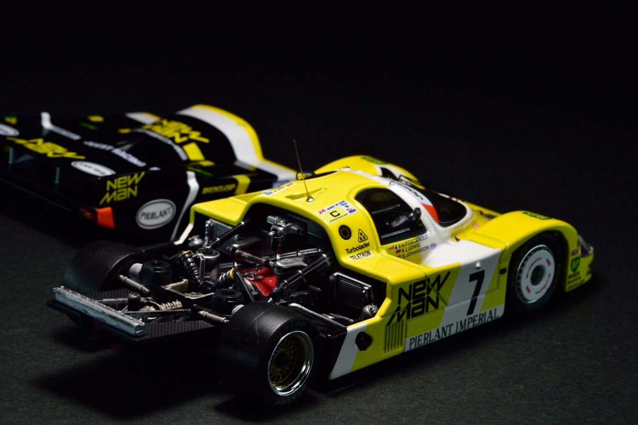 1/43 HPI 939 ポルシェ 956 LH 1984 ルマン 優勝 #7, Boost Gear