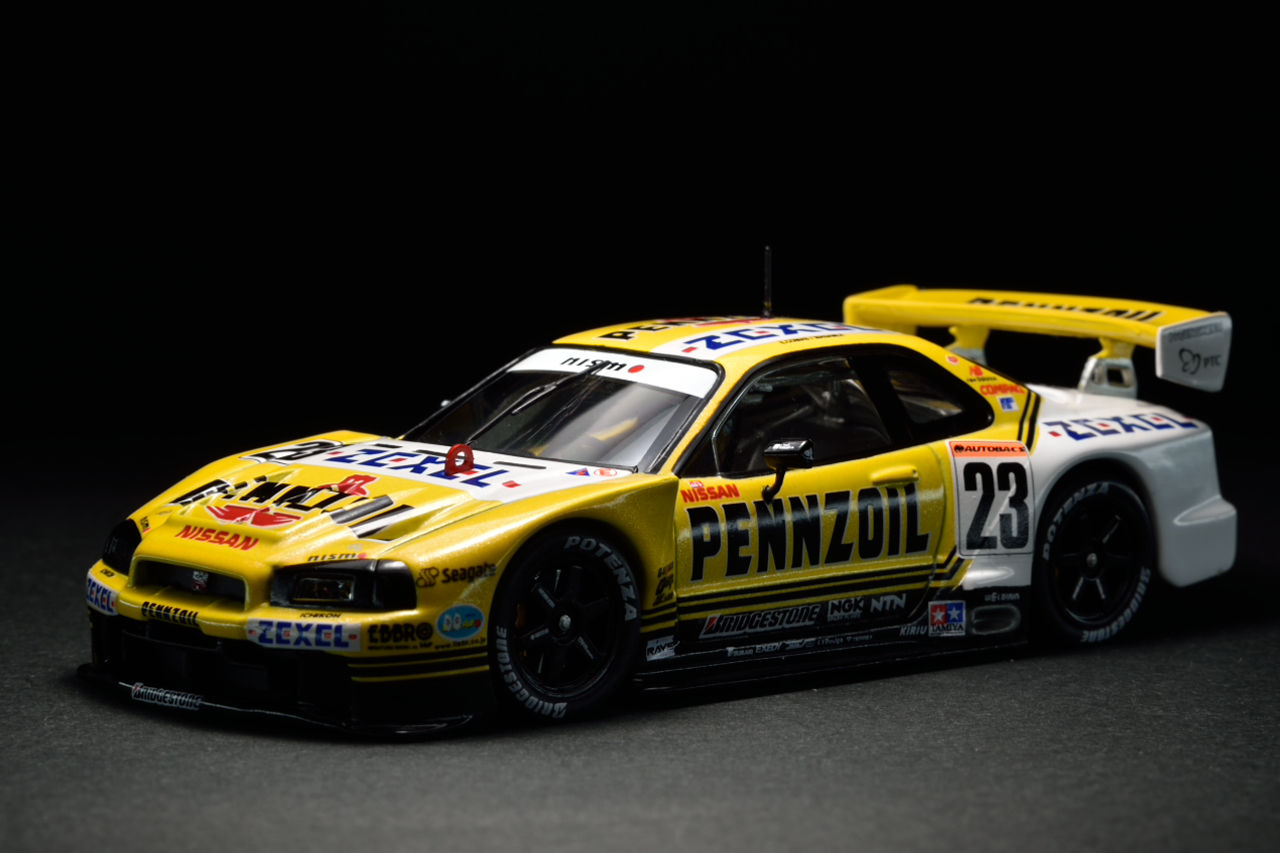 EBBRO 1/43 PENNZOIL ZEXEL GT-R JGTC 2001 : POKER FACE 4 ReLoad EBBRO 1/43 PENNZOIL ZEXEL GT-R JGTC 2001 : POKER FACE 4 ReLoad