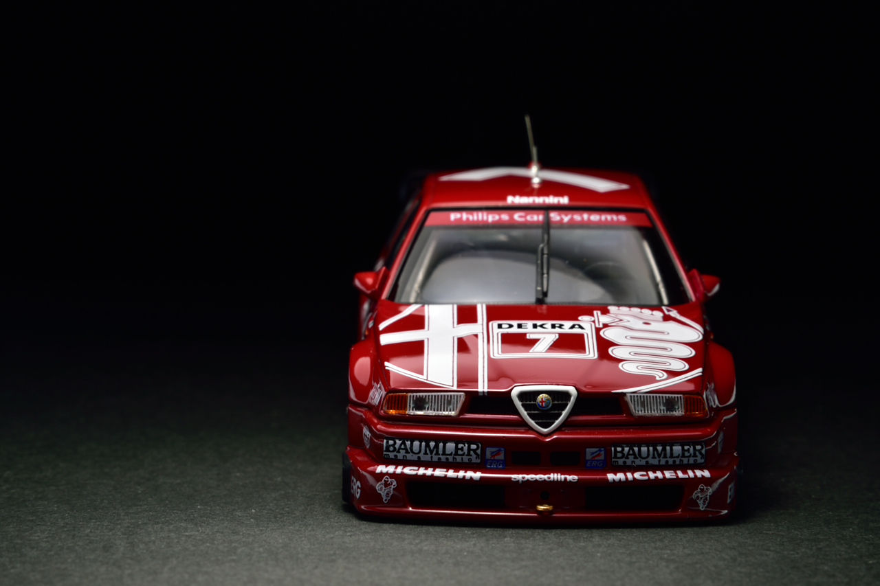 HPI 1/43 Alfa Romeo 155 V6 Ti #7 DTM 1993 : POKER FACE 4 ReLoad