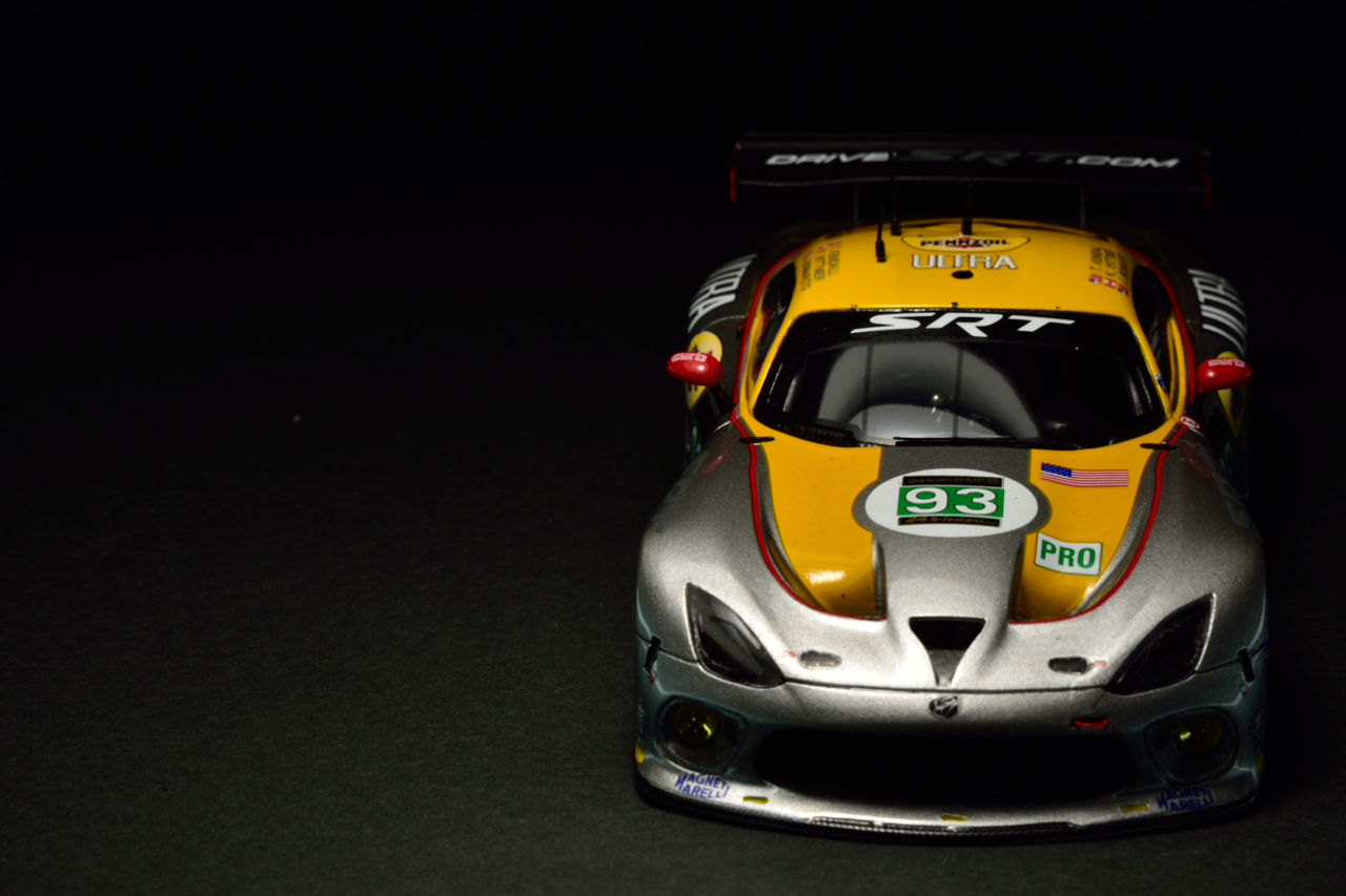 Spark 1/43 SRT Viper GTS-R LM 2013 : POKER FACE 4 ReLoad