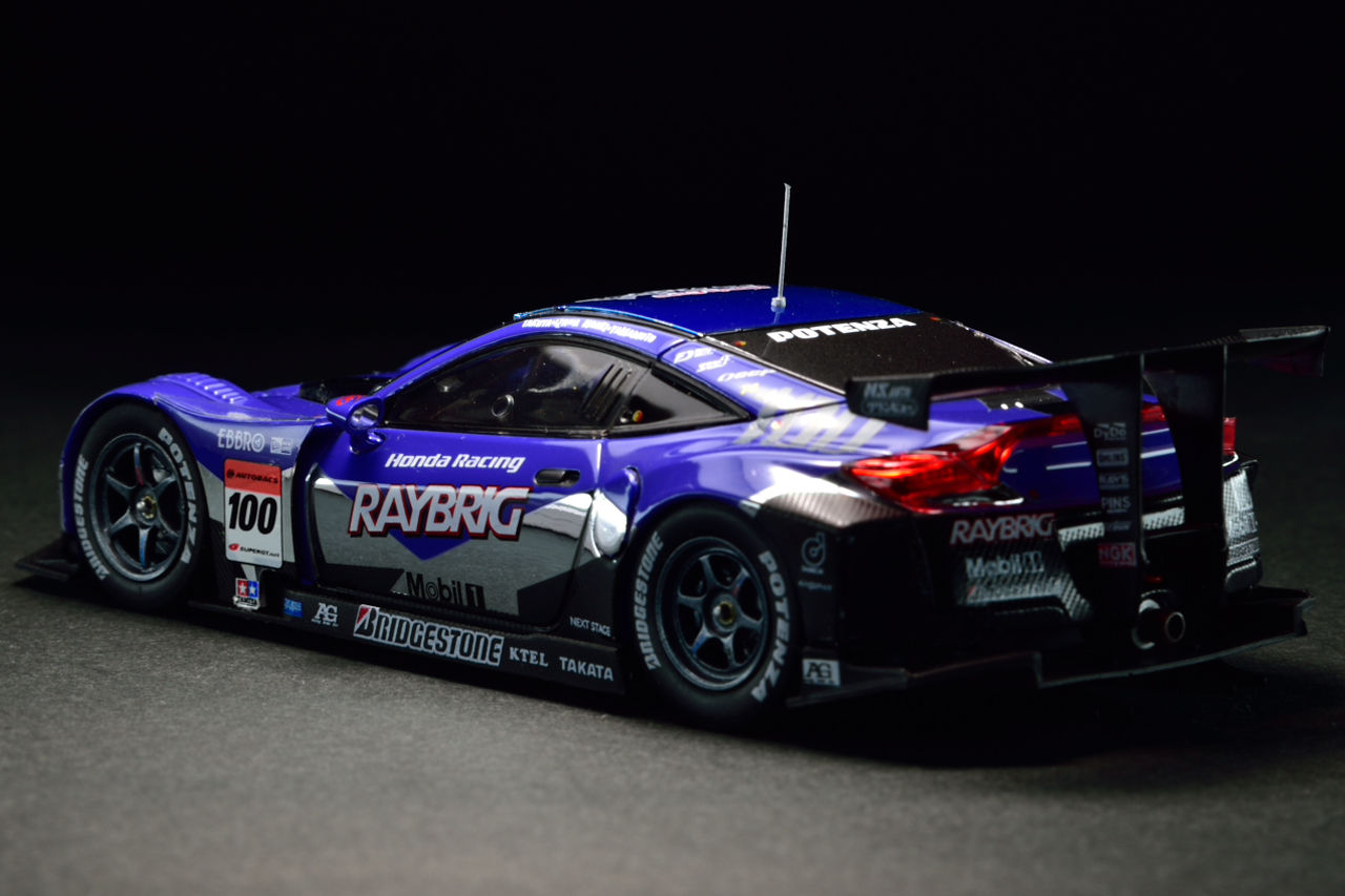 EBBRO 1/43 RAYBRIG HSV-010 GT 2010 : POKER FACE 4 ReLoad
