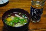 鯛の吸い物と酒