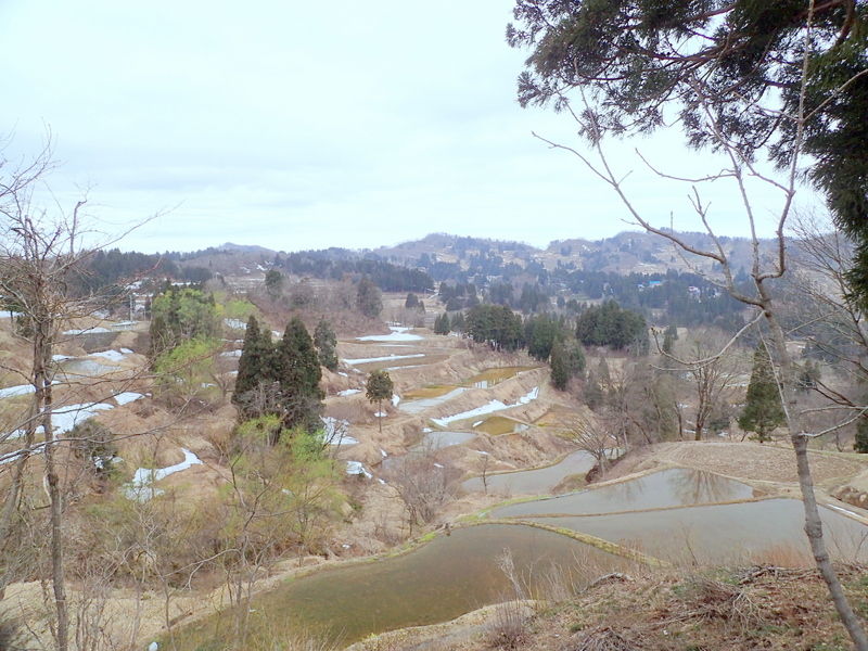儀明の棚田 新潟県十日町市 4月5日 岩殿満喫クラブ 岩殿 Day By Day 儀明の棚田 新潟県十日町市 4月5日 岩殿満喫クラブ 岩殿 Day By Day