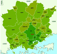 岡山県地図