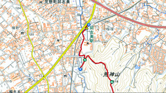 荒神山（みどり市阿左美）