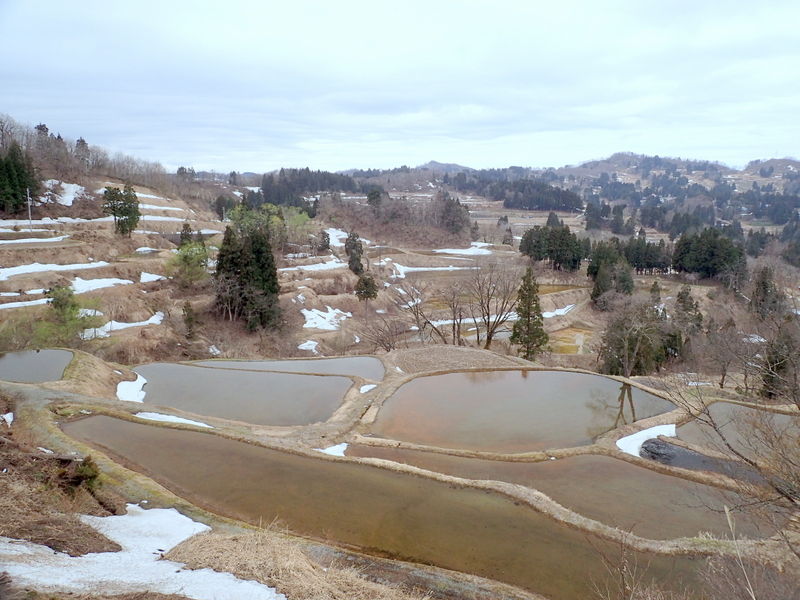 儀明の棚田 新潟県十日町市 4月5日 岩殿満喫クラブ 岩殿 Day By Day 儀明の棚田 新潟県十日町市 4月5日 岩殿満喫クラブ 岩殿 Day By Day