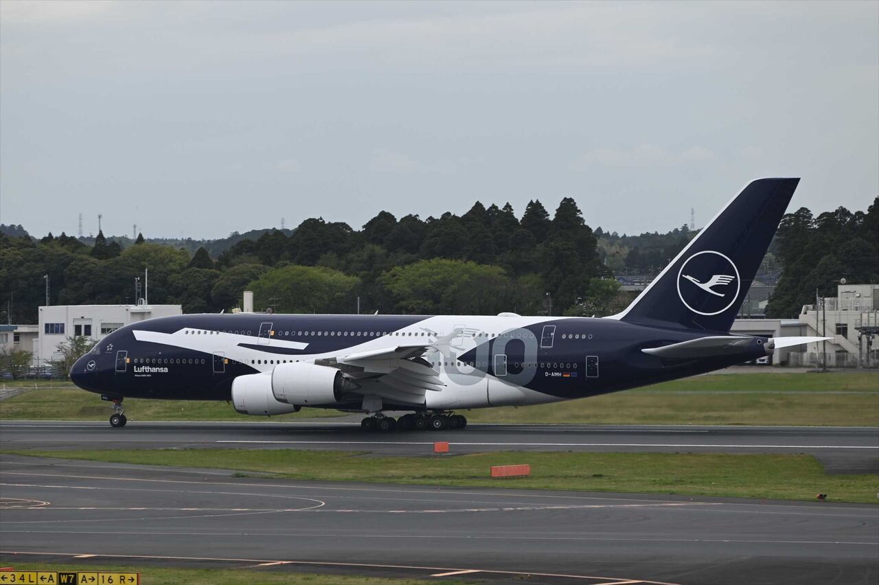 ルフトハンザ航空のA380その2 : 飛行老人の飛行機話