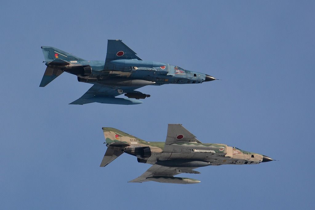 RF-4の編隊 : 飛行老人の飛行機話