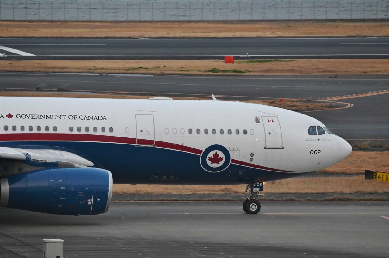 カナダ首相離日、20260307 : 飛行老人の飛行機話