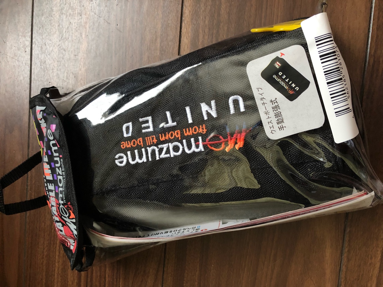 MAZUME レッドムーンウエストバッグⅢ &amp; インフレータブルポーチ mazume（マズメ） レッドムーンウエストバック Ⅲ