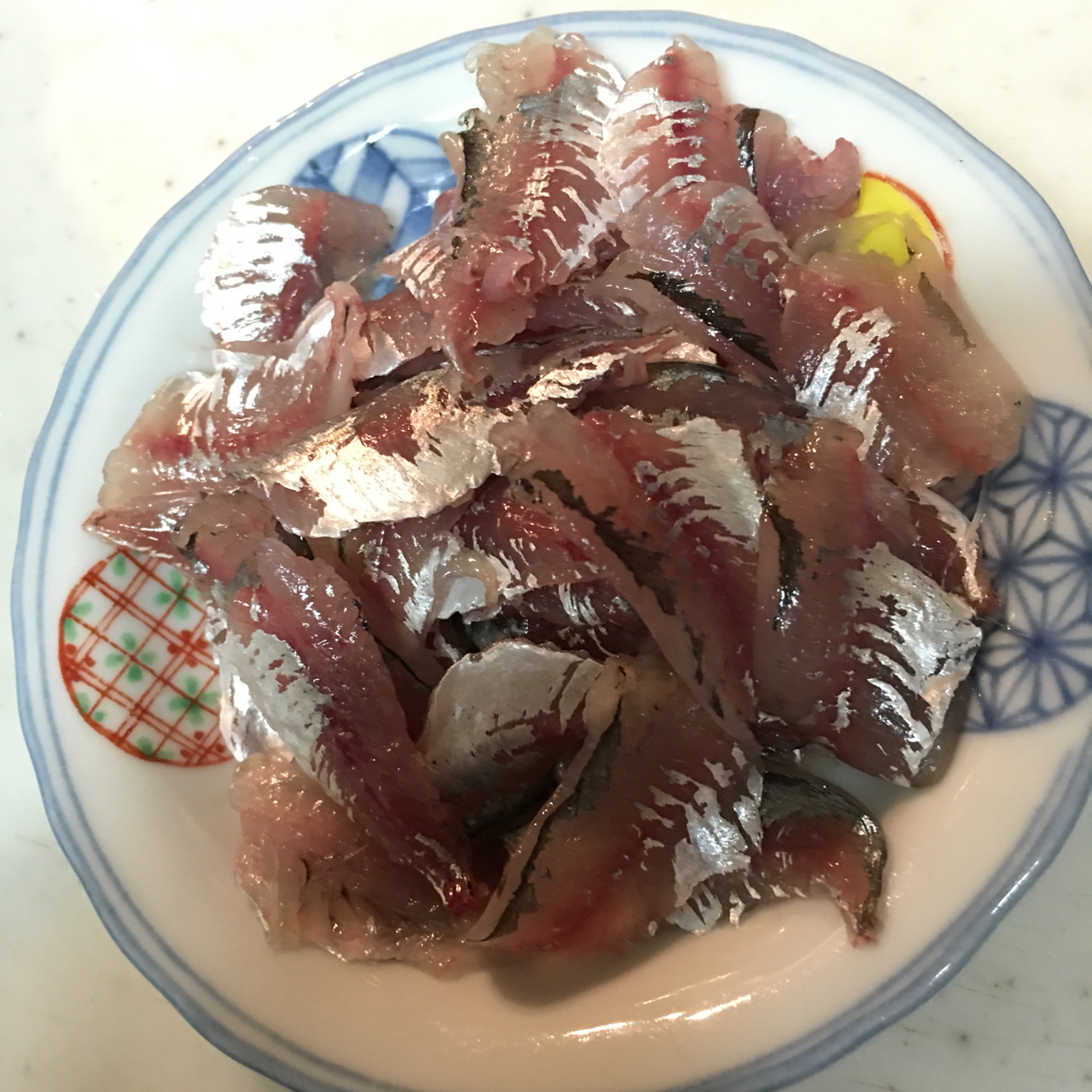 釣ってきた豆アジで海鮮丼でありますww うーん 美味い O ぽけっとの小物gomoku日誌 博多湾