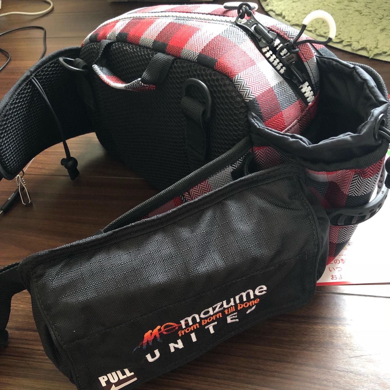 mazumeウエストバッグ+インフレータブルポーチ+リムーバーホルダー