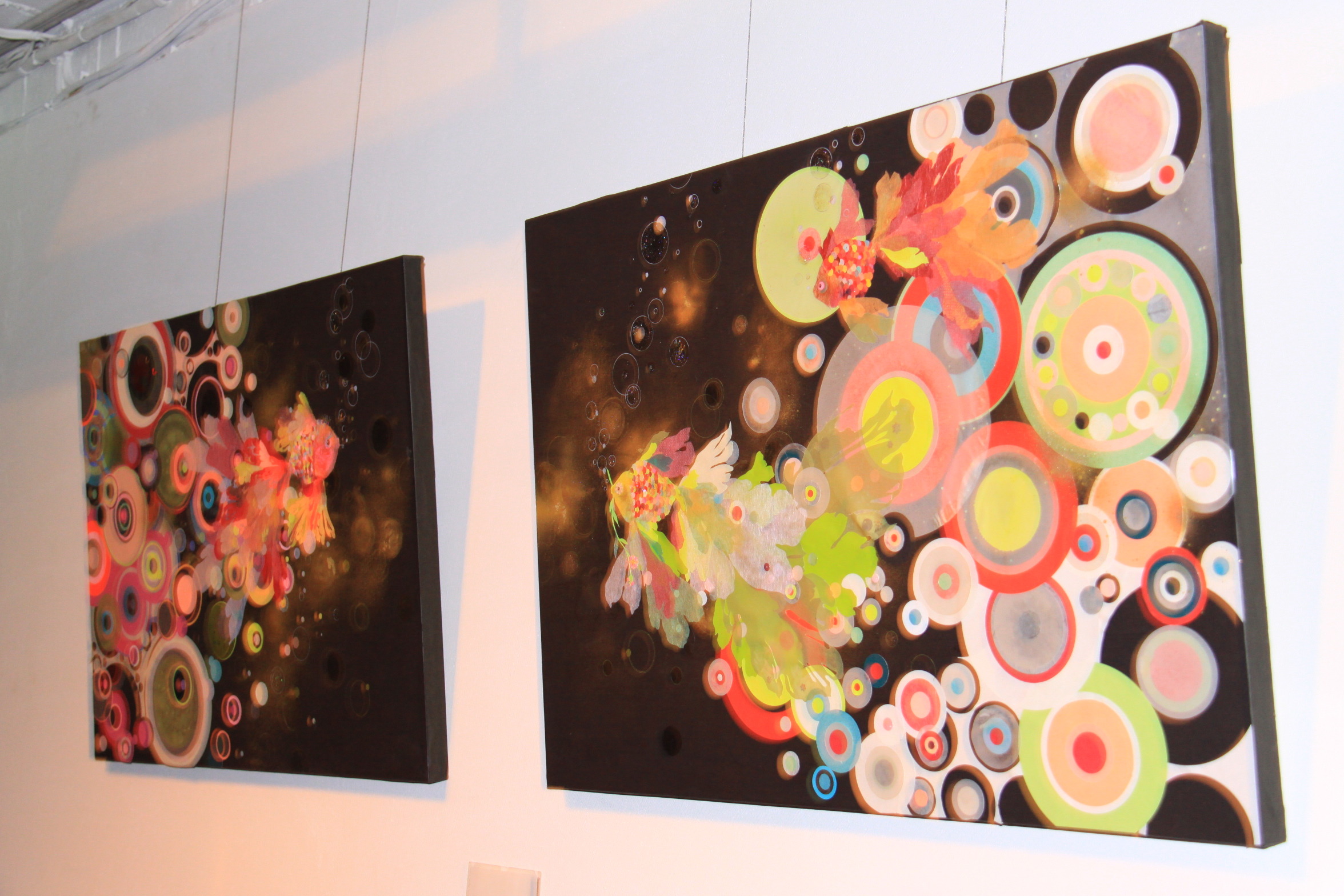 森田千景個展 金魚鉢の中で : 現代アートコレクターHILOWの