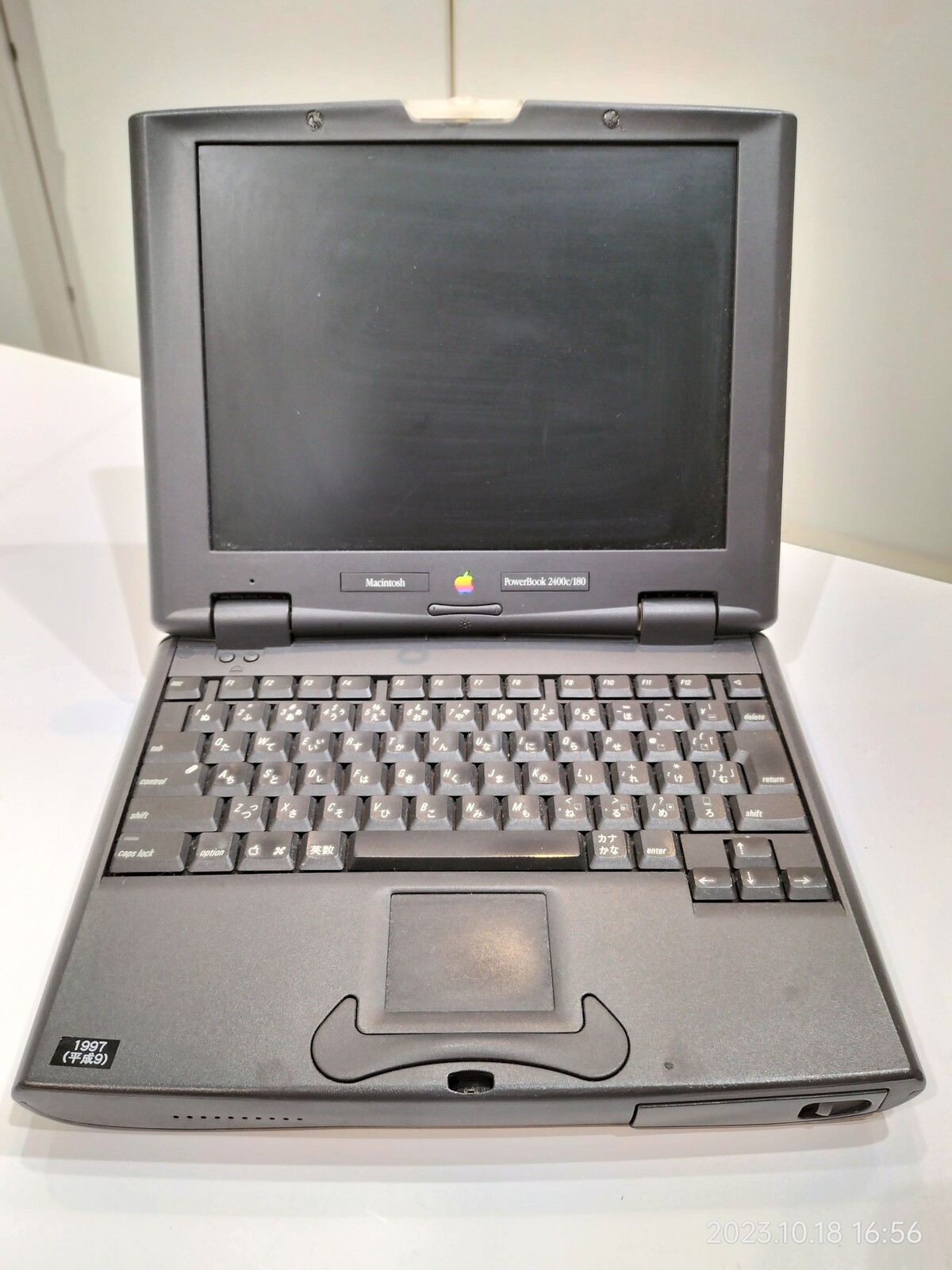 1997/平成9/Apple/PowerBook2400c/180/Apple初の日本専用モデル/日本IBMとの共同開発/PowerPC ...