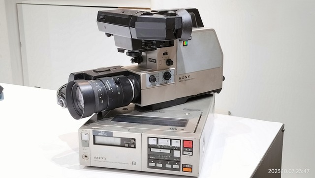 SONY ベータマックスレコーダー、カメラ 1981年製