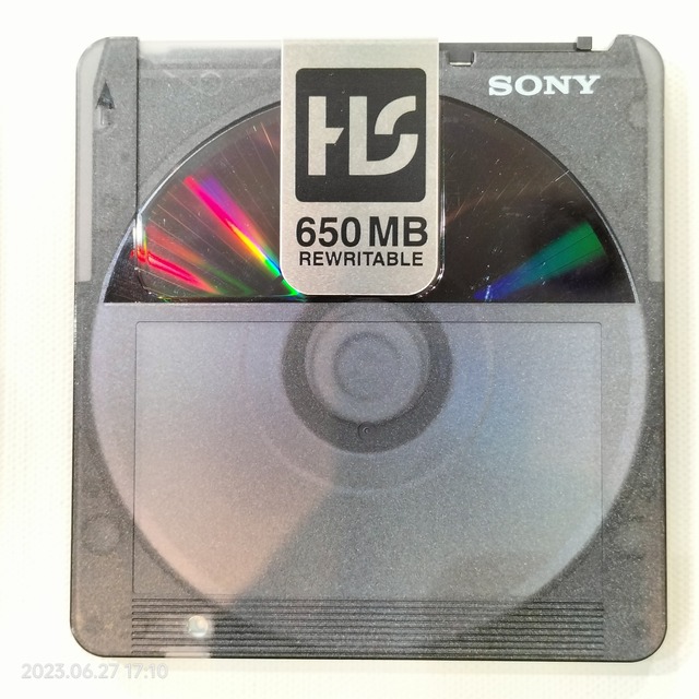 1995/平成7/SONY/EDM-650B/MO/Magneto-Optical disk/光磁気