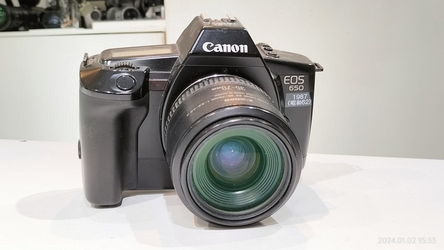Canon eos650一眼レフフィルムカメラ コラム】カメラ今昔物語 【キヤノン EOS650 編】